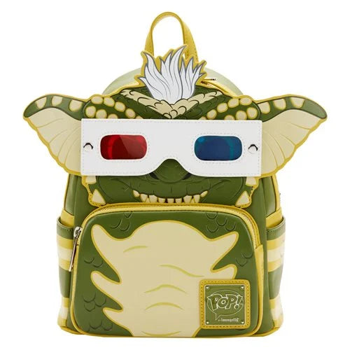 Gremlins Pop! by Loungefly Green Gremlin Cosplay Glow-in-the-Dark Mini-Backpack