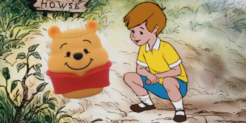 Winnie the Pooh Bitty Boomers Bluetooth Mini-Speaker