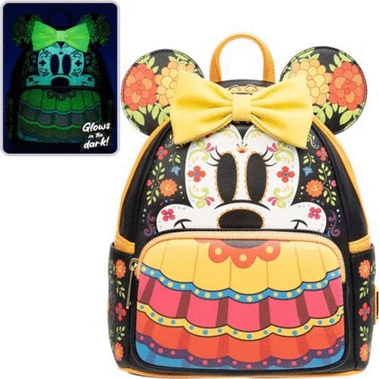 Minnie Dia de los Muertos Sugar Skull Mini-Backpack