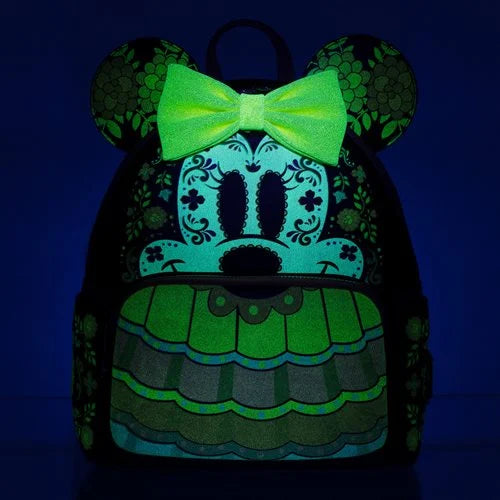 Minnie Dia de los Muertos Sugar Skull Mini-Backpack