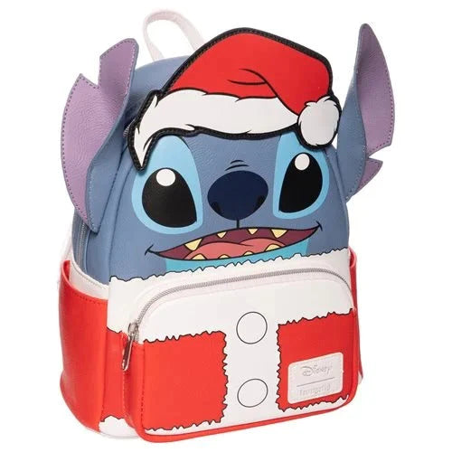 LoungeFly Disney Santa Stitch