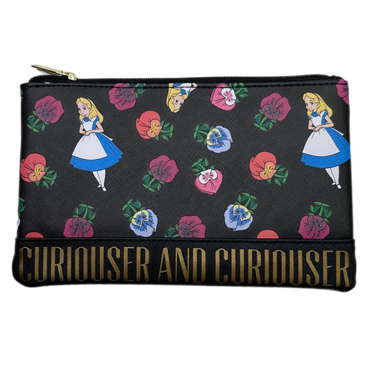 Alice In Wonderland Faux Leather Wallet Pouch