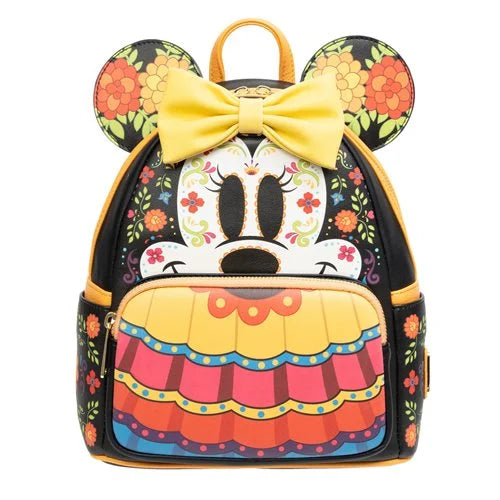 Minnie Dia de los Muertos Sugar Skull Mini-Backpack