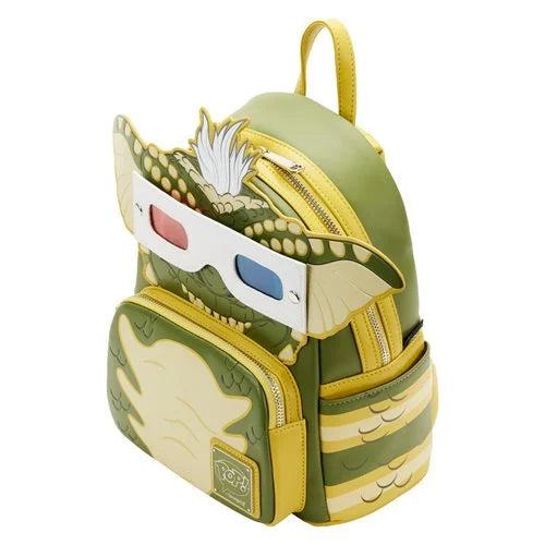 Gremlins Pop! by Loungefly Green Gremlin Cosplay Glow-in-the-Dark Mini-Backpack