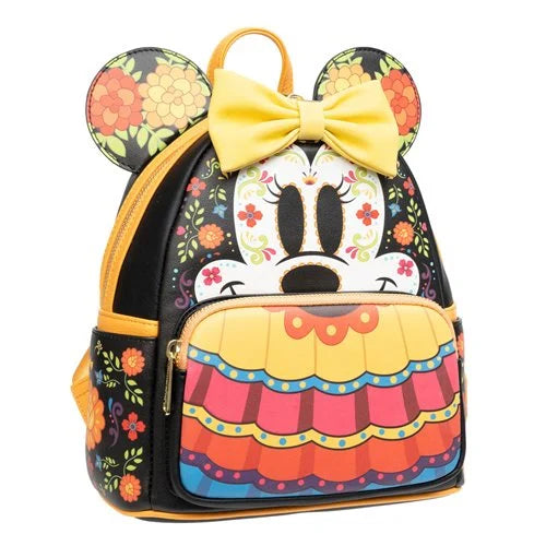 Minnie Dia de los Muertos Sugar Skull Mini-Backpack