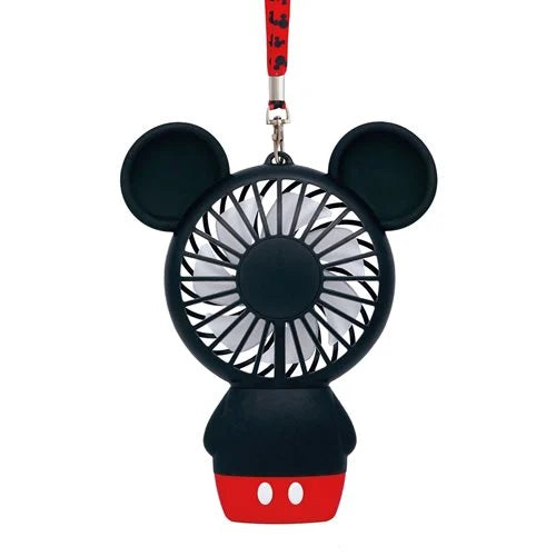 Mickey Mouse Lanyard with Recharegable Fan Buddy