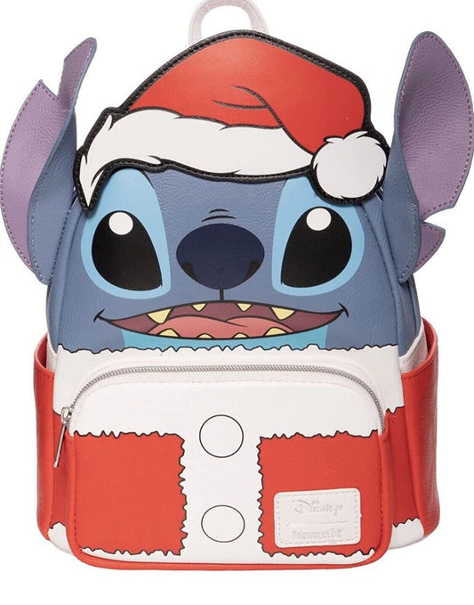 LoungeFly Disney Santa Stitch