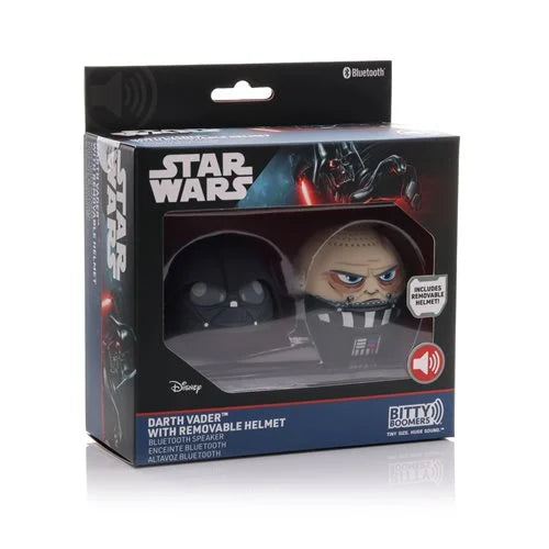 Star Wars Darth Vader with Removeable Helmet Bitty Boomers Bluetooth Mini-Speaker