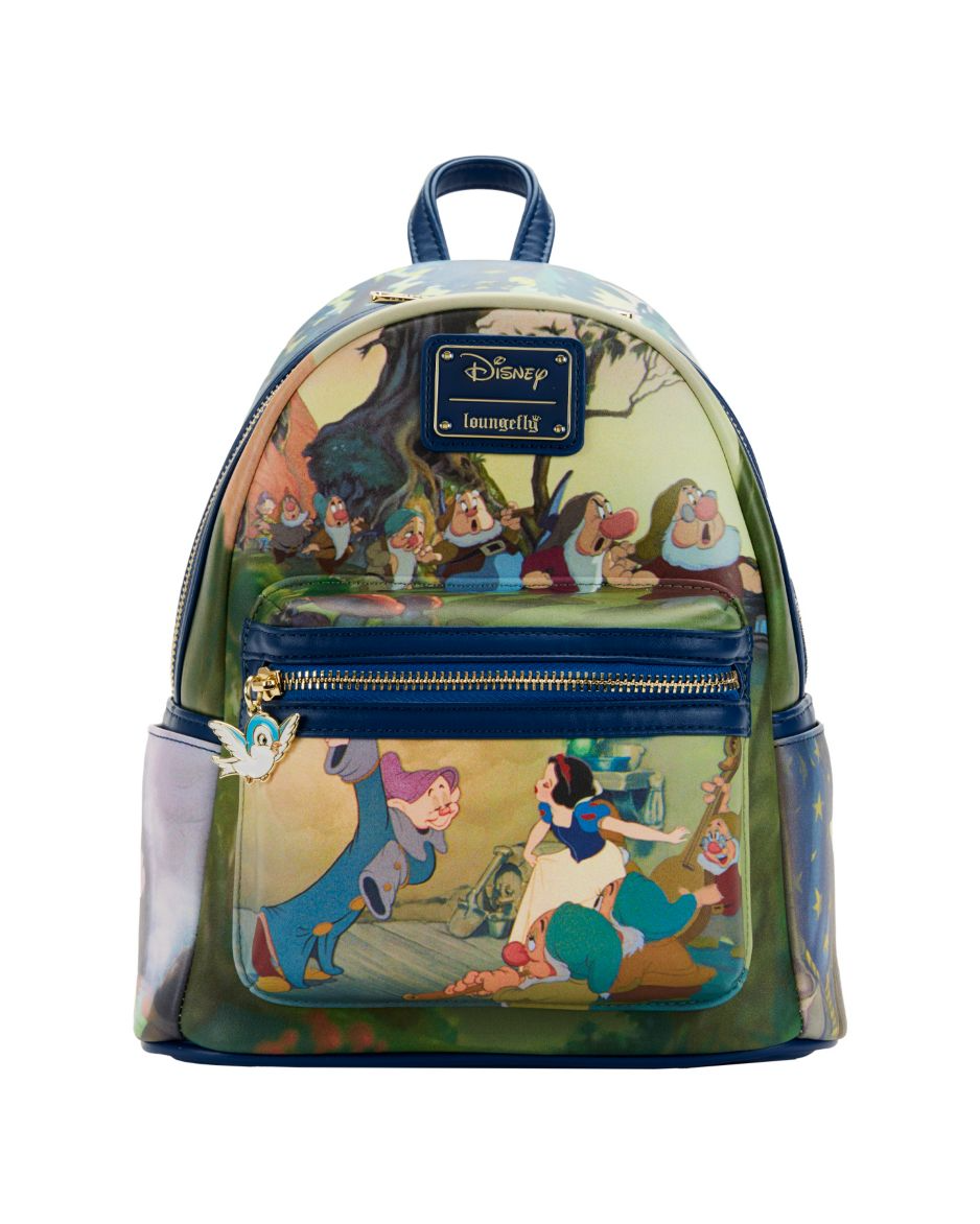 Snow White Film Scenes Mini-Backpack